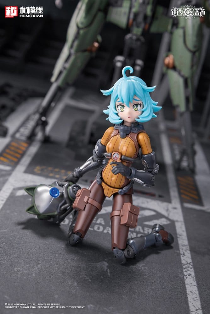 Rusted Brier Plastic Model Kit 1/12 Rhande Koskinen & RTP-10A cutting edge V-HS Tactical Fighter 20 cm Image 5