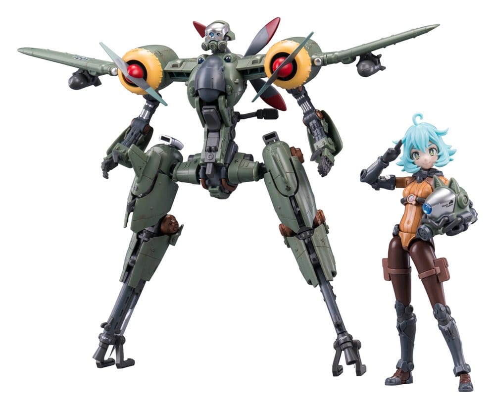 Rusted Brier Plastic Model Kit 1/12 Rhande Koskinen & RTP-10A cutting edge V-HS Tactical Fighter 20 cm Image 1