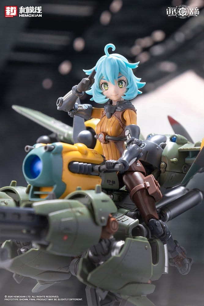 Rusted Brier Plastic Model Kit 1/12 Rhande Koskinen & RTP-10A cutting edge V-HS Tactical Fighter 20 cm Image 6
