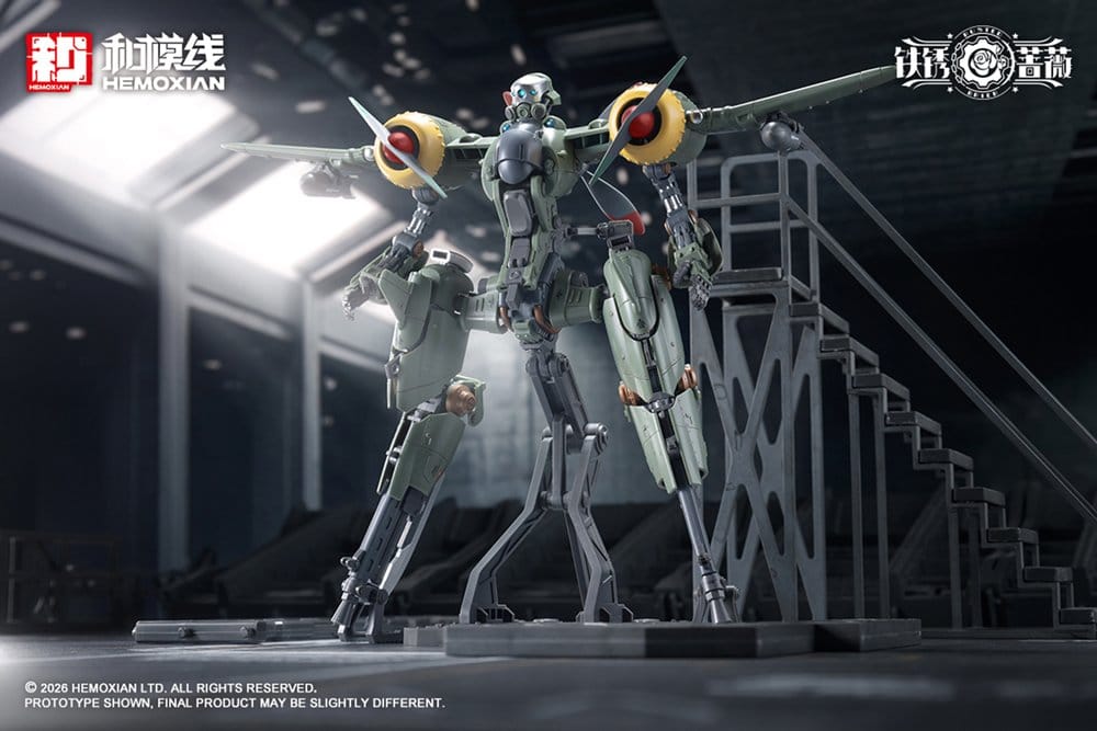 Rusted Brier Plastic Model Kit 1/12 Rhande Koskinen & RTP-10A cutting edge V-HS Tactical Fighter 20 cm Image 8