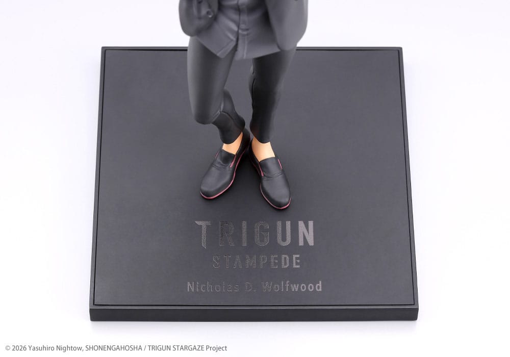 Trigun Stampede Oshi Works Statue 1/8 Nicholas D. Wolfwood 22 cm Image 9