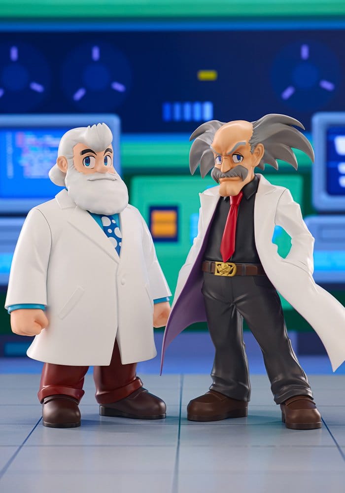 Mega Man Oshi Works PVC Figuren 2er-Pack Dr. Wily &amp; Dr. Light Image 1