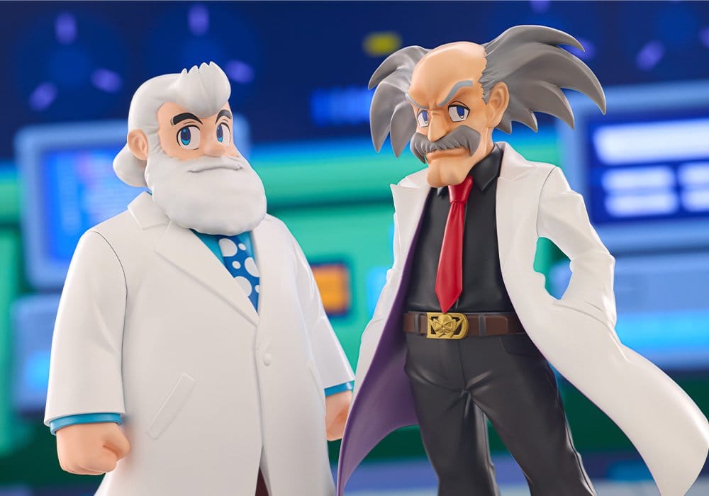 Mega Man Oshi Works PVC Figuren 2er-Pack Dr. Wily &amp; Dr. Light Image 2