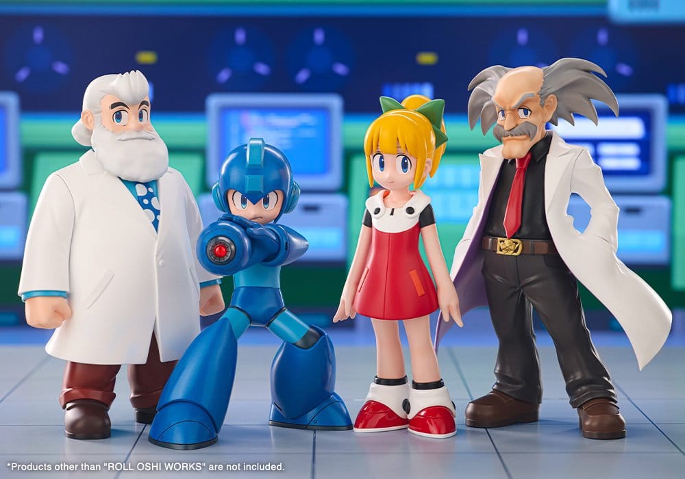 Mega Man Oshi Works PVC Figur Roll 19 cm Image 5