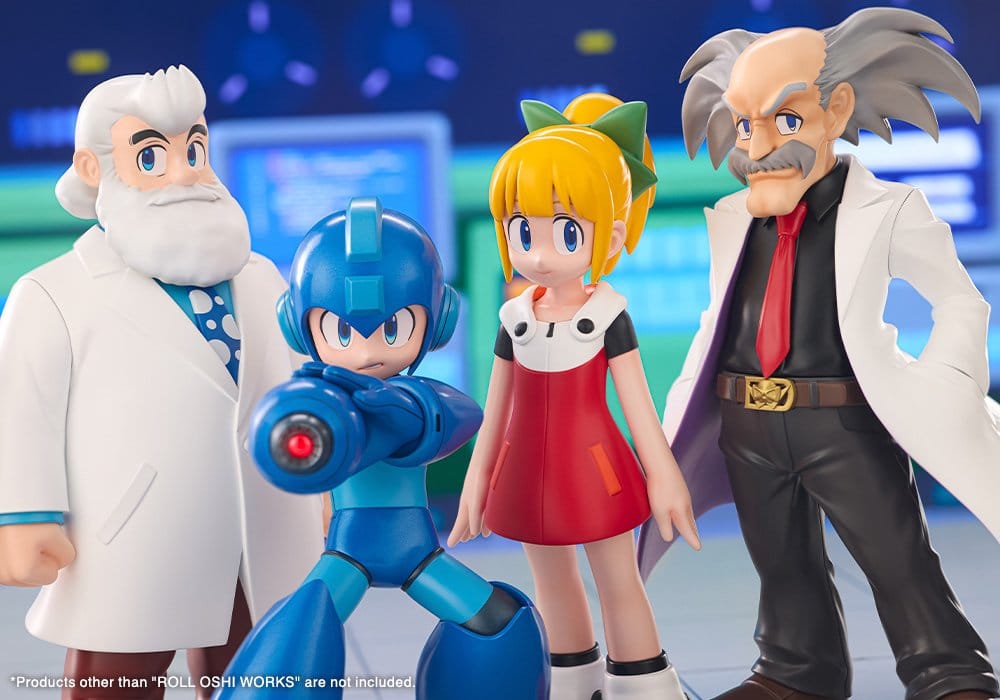 Mega Man Oshi Works PVC Figur Roll 19 cm Image 6