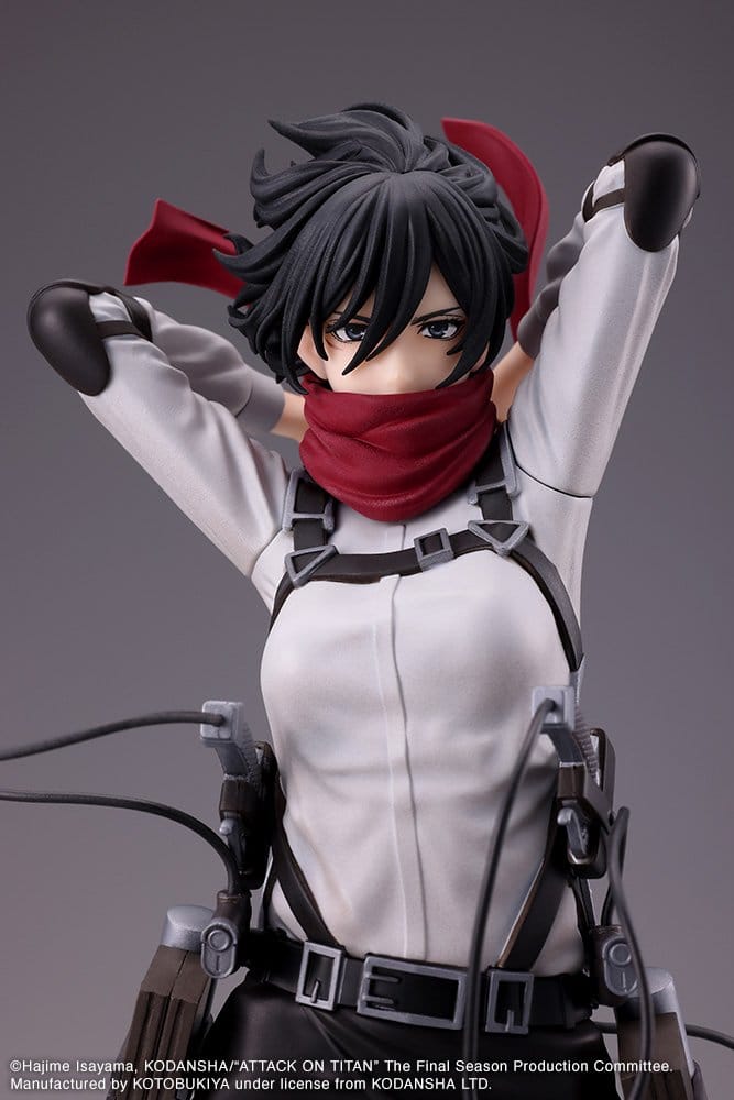 Attack on Titan: The Final Season Oshi Works PVC Figur Mikasa Ackerman The Final Season Ver. 25 cm Image 5