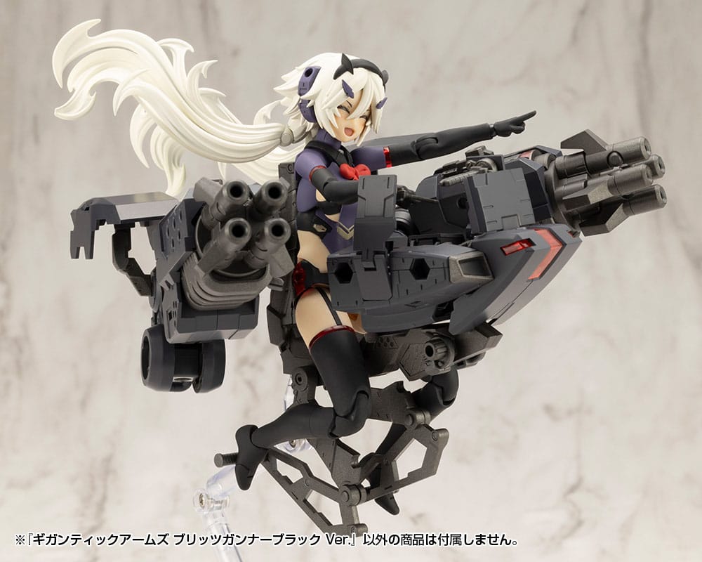 Gigantic Arms MSG Plastic Model Kit Blitz Gunner Black Ver. 13 cm Image 5