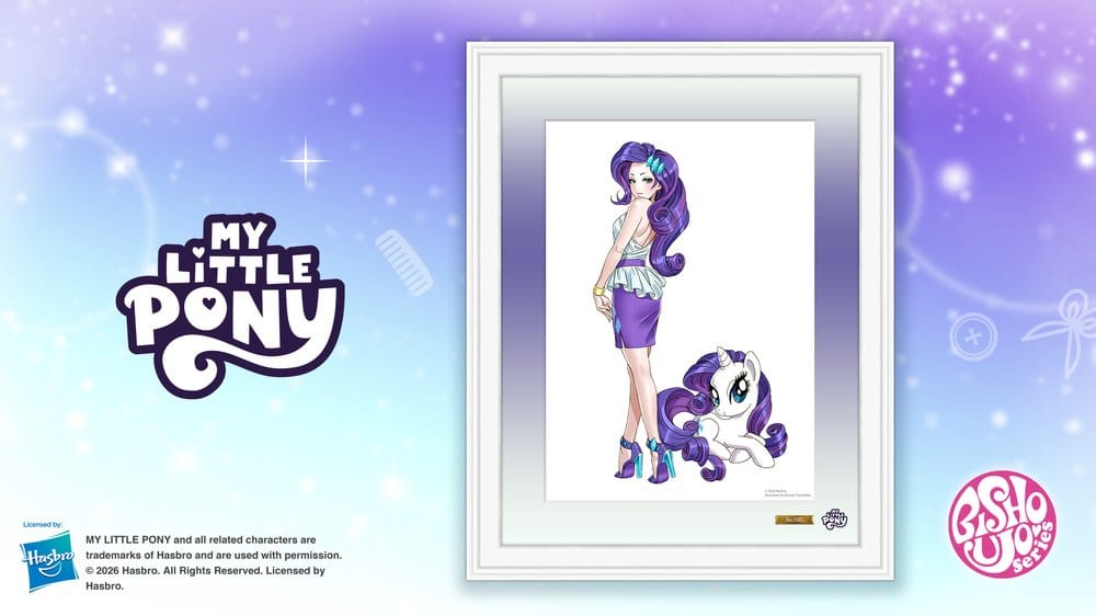 My Little Pony Chara Fine Graph Kunstdruck Bishoujo Rarity 43 cm Image 6