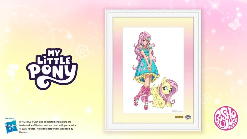 My Little Pony Chara Fine Graph Kunstdruck Bishoujo Fluttershy 43 cm Image 6
