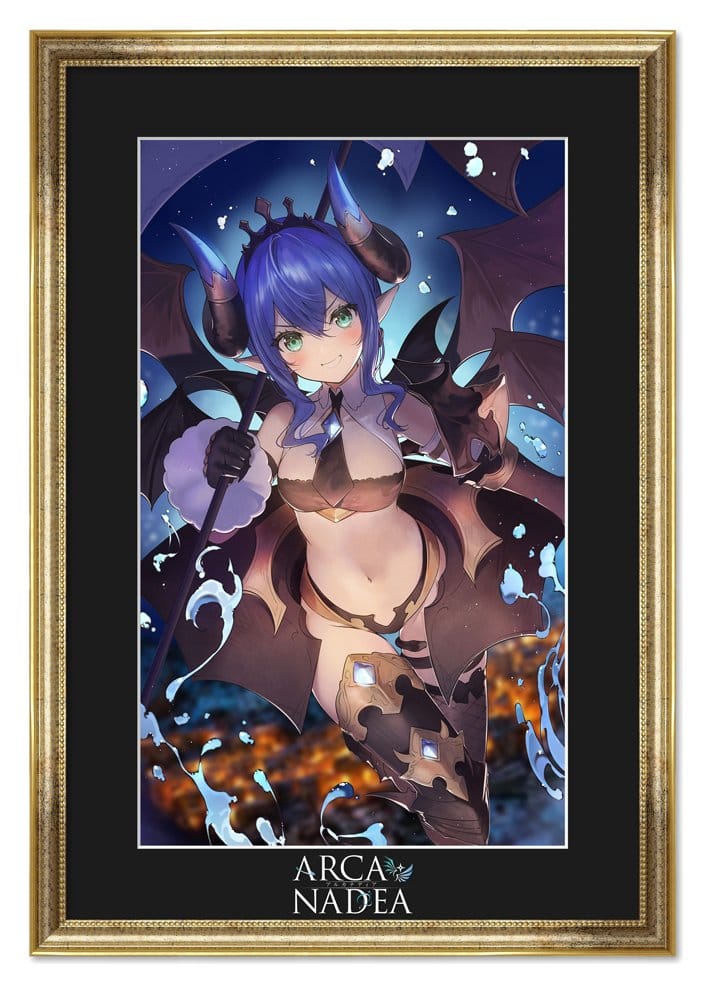 Arcanadea Chara Fine Graph Kunstdruck Velretta 51 cm Image