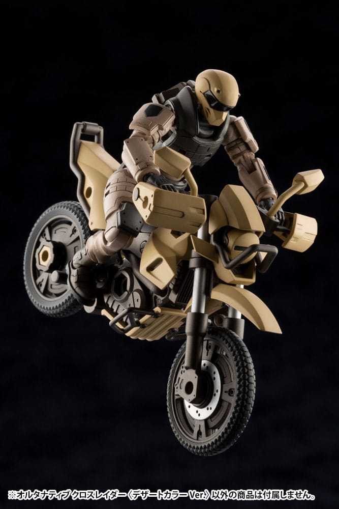Hexa Gear Plastic Model Kit 1/24 Alternative Cross Rider Desert Color Ver. 10 cm Image 7