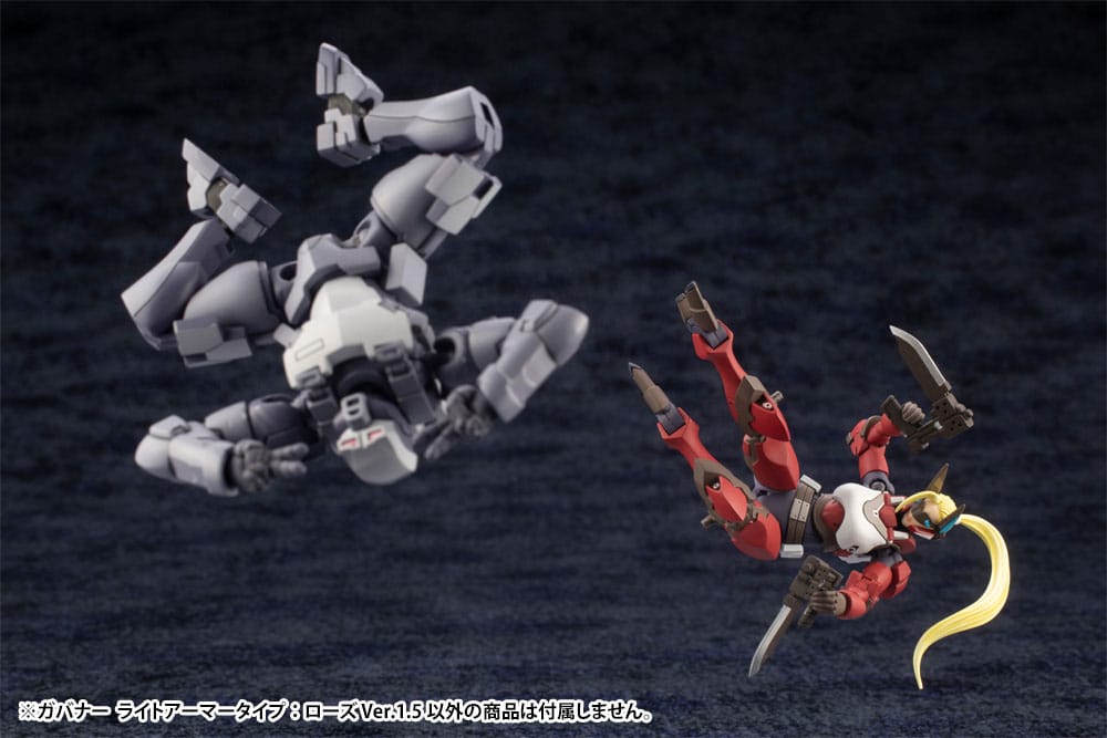 Hexa Gear Plastic Model Kit 1/24 Governor Light Armor Type Rose 1.5 Ver. 7 cm Image 14