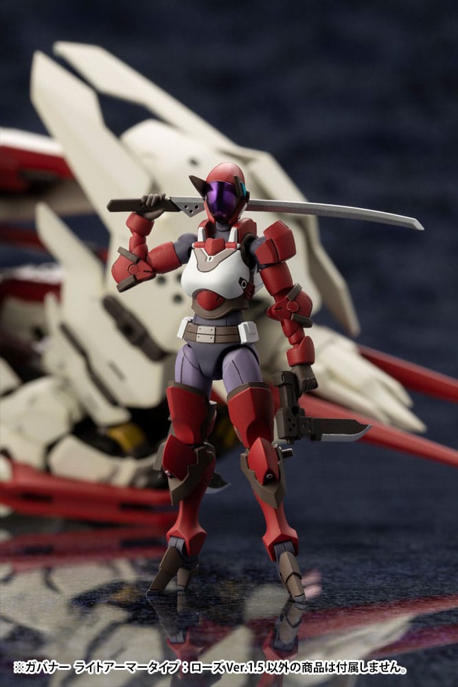 Hexa Gear Plastic Model Kit 1/24 Governor Light Armor Type Rose 1.5 Ver. 7 cm Image 16