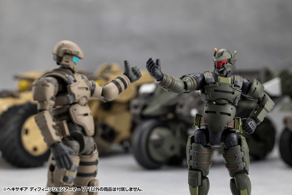 Hexa Gear Plastic Model Kit 1/24 Definition Armor VT1 12 cm Image 18