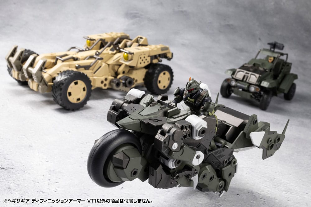 Hexa Gear Plastic Model Kit 1/24 Definition Armor VT1 12 cm Image 19