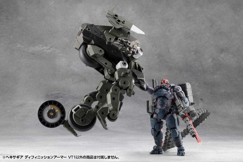 Hexa Gear Plastic Model Kit 1/24 Definition Armor VT1 12 cm Image 22