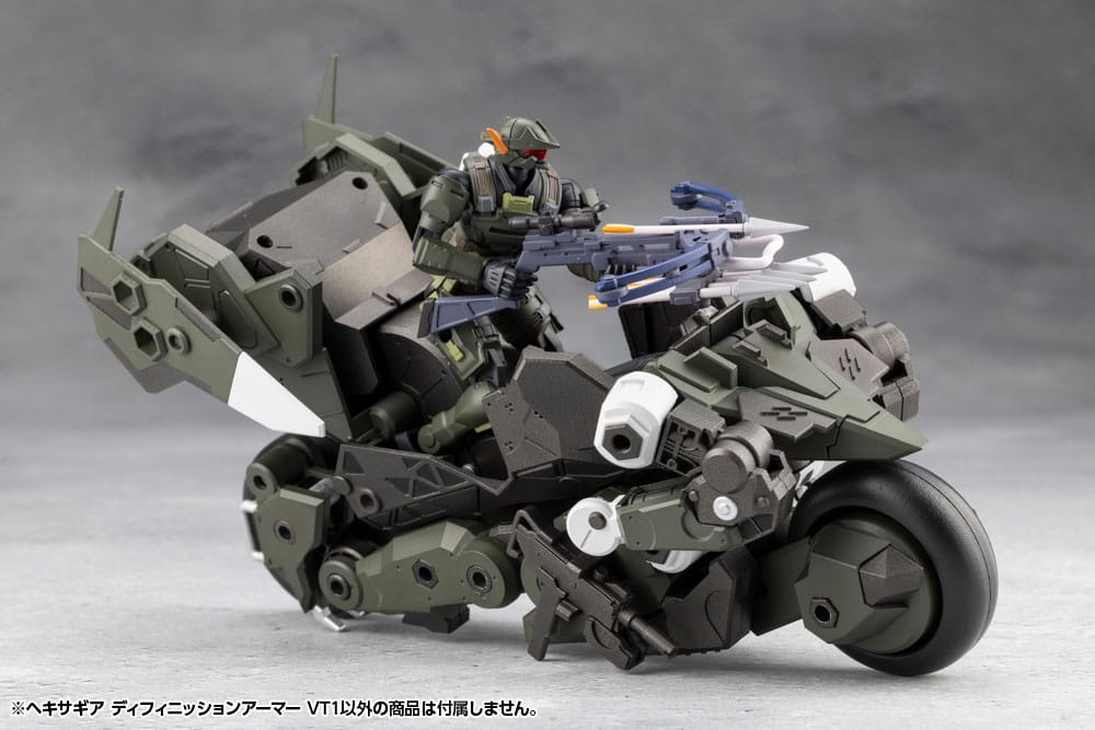 Hexa Gear Plastic Model Kit 1/24 Definition Armor VT1 12 cm Image 25