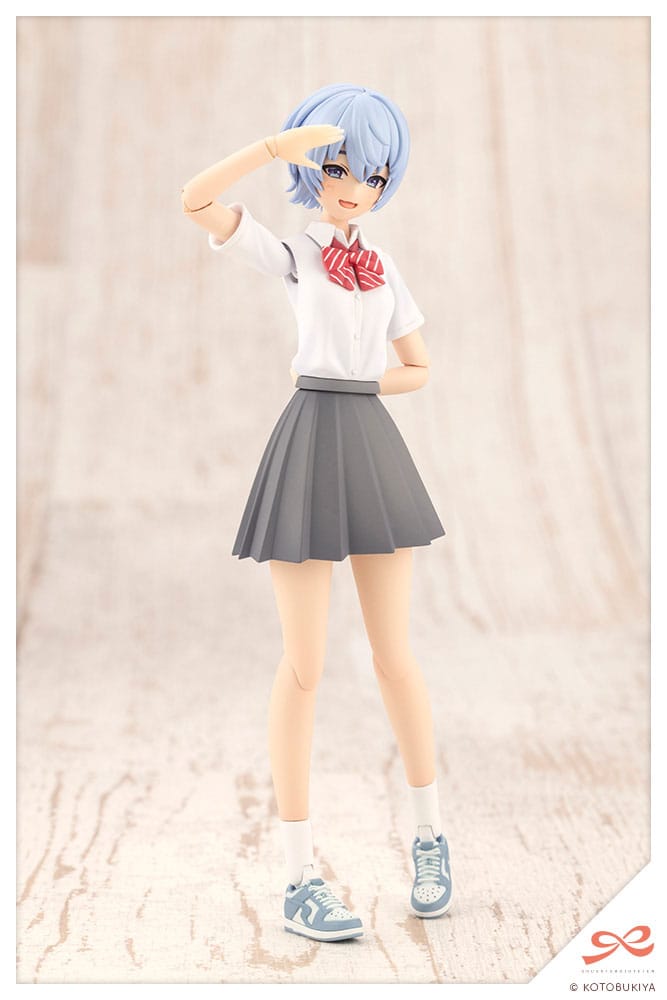 Sousai Shojo Teien Plastic Model Kit 1/10 Eimi Nijimura (Ryubu High School Summer Clothes) 16 cm Image 3