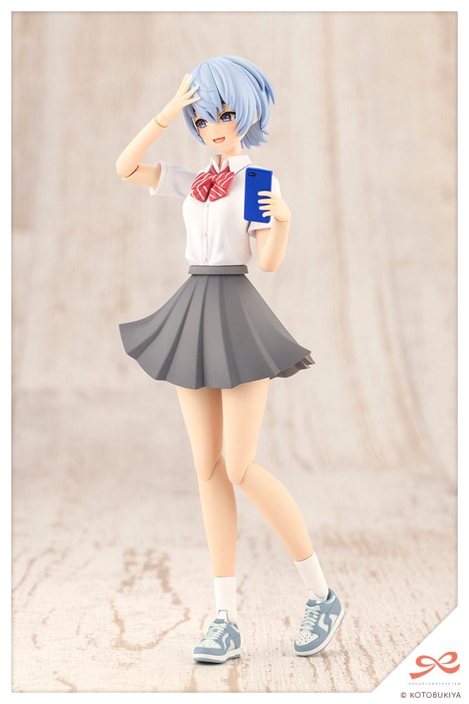 Sousai Shojo Teien Plastic Model Kit 1/10 Eimi Nijimura (Ryubu High School Summer Clothes) 16 cm Image 5