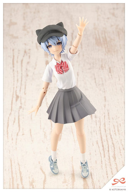 Sousai Shojo Teien Plastic Model Kit 1/10 Eimi Nijimura (Ryubu High School Summer Clothes) 16 cm Image 8