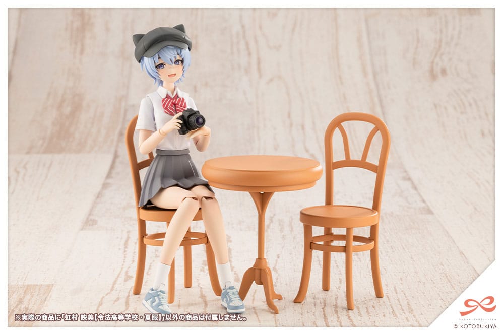 Sousai Shojo Teien Plastic Model Kit 1/10 Eimi Nijimura (Ryubu High School Summer Clothes) 16 cm Image 11
