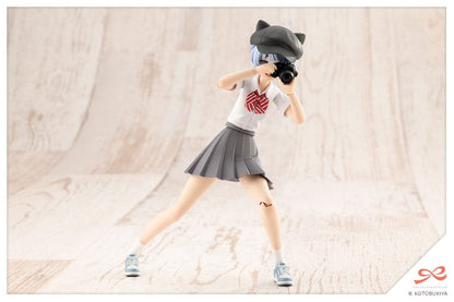 Sousai Shojo Teien Plastic Model Kit 1/10 Eimi Nijimura (Ryubu High School Summer Clothes) 16 cm Image 13