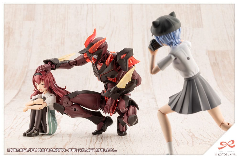 Sousai Shojo Teien Plastic Model Kit 1/10 Eimi Nijimura (Ryubu High School Summer Clothes) 16 cm Image 14