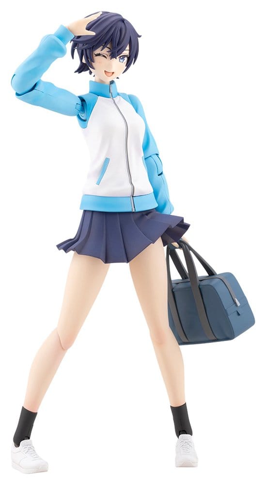 Sousai Shojo Teien Plastic Model Kit 1/10 Rui Saotome Touhou High School Tracksuit 16 cm Image 1