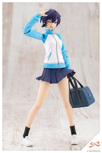 Sousai Shojo Teien Plastic Model Kit 1/10 Rui Saotome Touhou High School Tracksuit 16 cm Image 3
