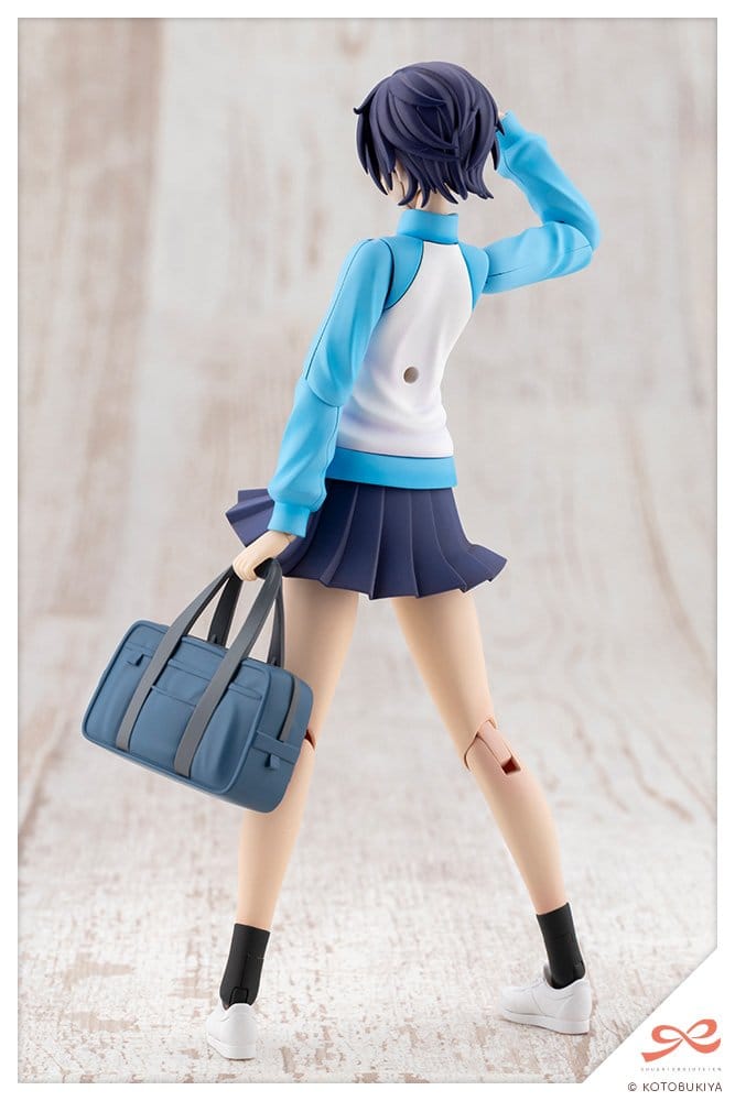 Sousai Shojo Teien Plastic Model Kit 1/10 Rui Saotome Touhou High School Tracksuit 16 cm Image 4