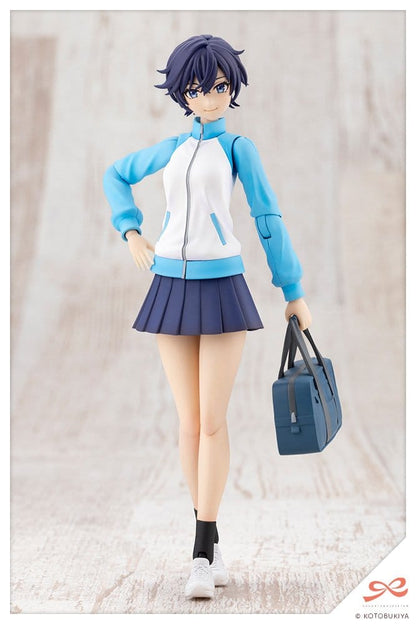 Sousai Shojo Teien Plastic Model Kit 1/10 Rui Saotome Touhou High School Tracksuit 16 cm Image 5