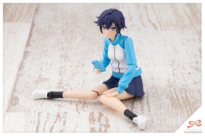 Sousai Shojo Teien Plastic Model Kit 1/10 Rui Saotome Touhou High School Tracksuit 16 cm Image 11