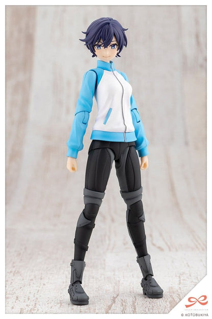 Sousai Shojo Teien Plastic Model Kit 1/10 Rui Saotome Touhou High School Tracksuit 16 cm Image 12
