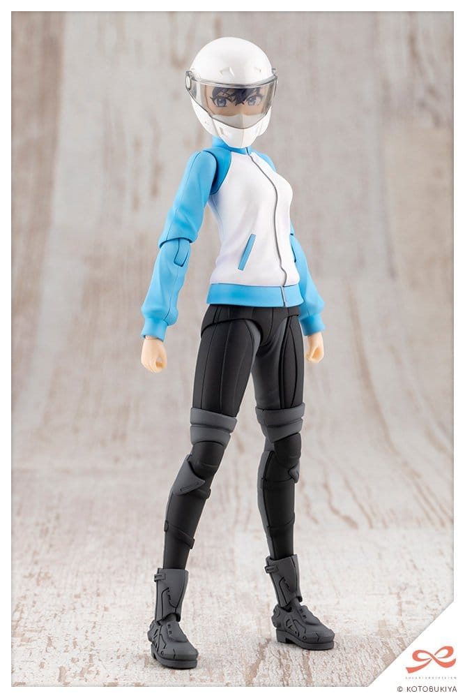 Sousai Shojo Teien Plastic Model Kit 1/10 Rui Saotome Touhou High School Tracksuit 16 cm Image 13