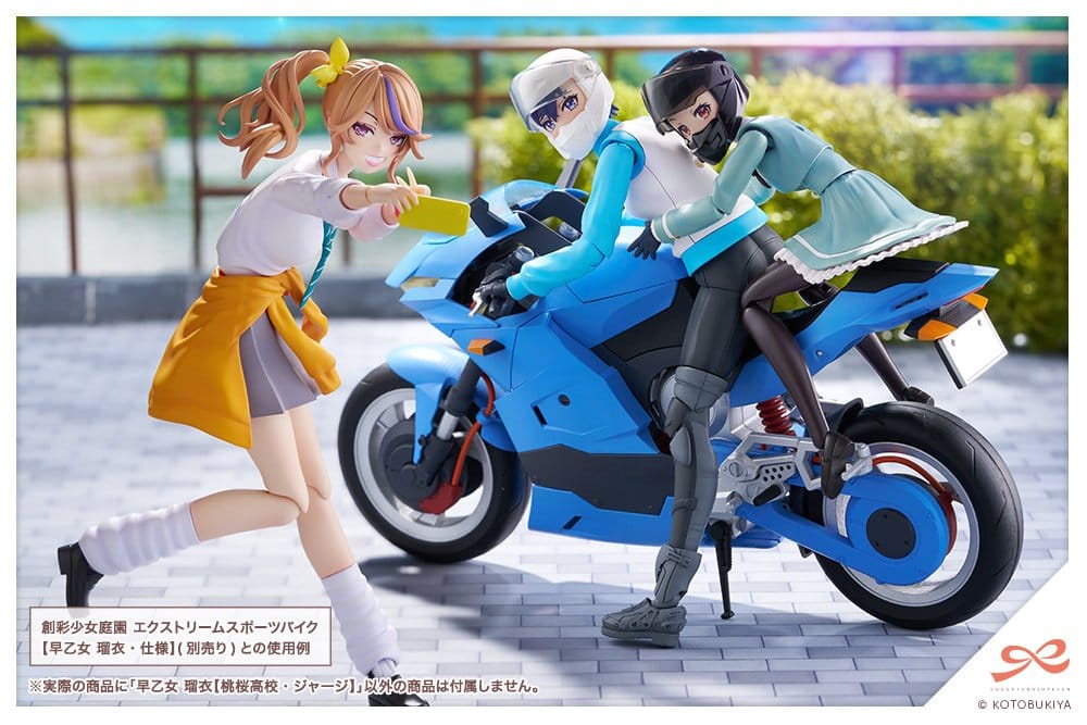 Sousai Shojo Teien Plastic Model Kit 1/10 Rui Saotome Touhou High School Tracksuit 16 cm Image 25