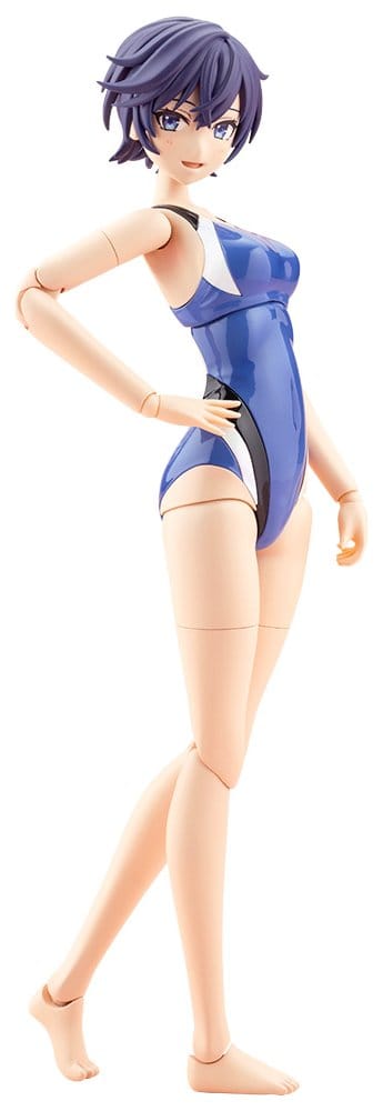 Sousaishojoteien Plastic Model Kit 1/10 Rui Saotome Touou High School Competitive Swimsuit 16 cm Image 1
