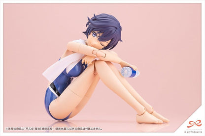 Sousaishojoteien Plastic Model Kit 1/10 Rui Saotome Touou High School Competitive Swimsuit 16 cm Image 4