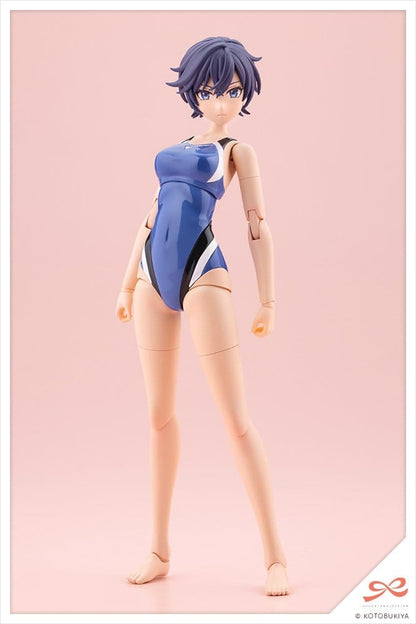 Sousaishojoteien Plastic Model Kit 1/10 Rui Saotome Touou High School Competitive Swimsuit 16 cm Image 5