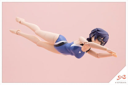 Sousaishojoteien Plastic Model Kit 1/10 Rui Saotome Touou High School Competitive Swimsuit 16 cm Image 9