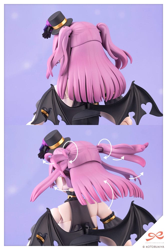 Sousai Shojo Teien Plastic Model Kit 1/10 Yue Kisaragi Diva Costume 16 cm Image 13