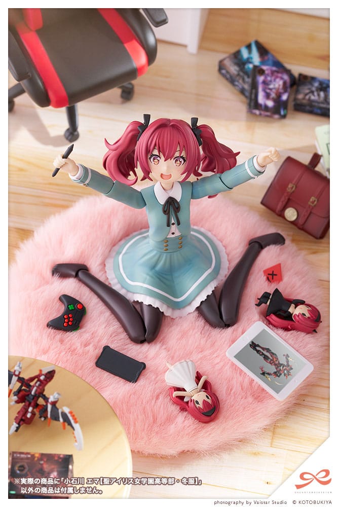 Sousai Shojo Teien Plastic Model Kit 1/10 Emma Koishikawa (St. Iris Gakuen Girl´s High School Winter Clothes) 14 cm Image 2