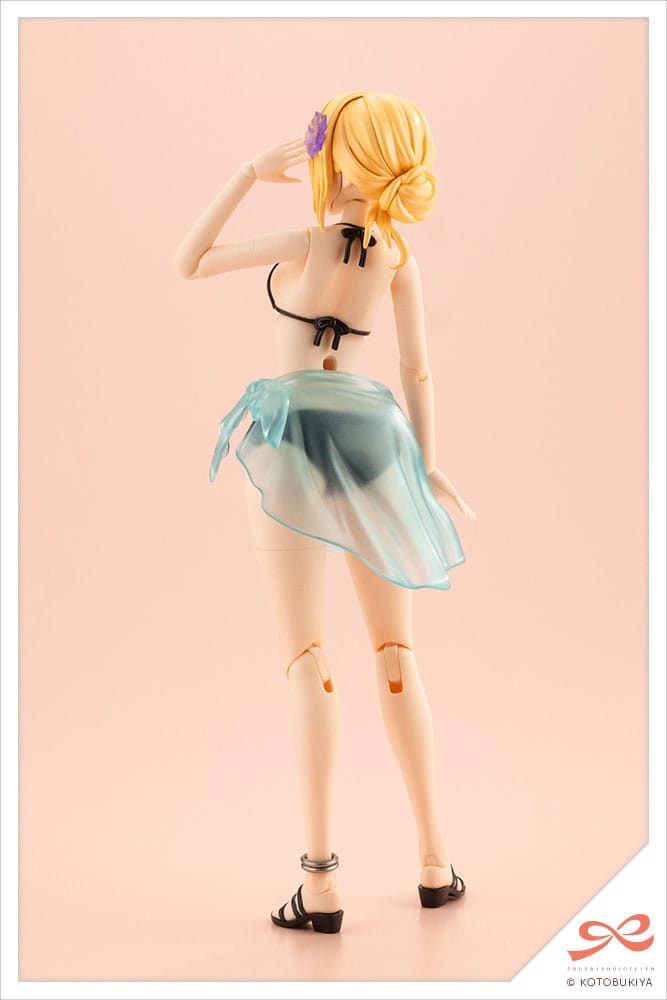 Sousai Shojo Teien Plastic Model Kit 1/10 Ritsuka Saeki (Swim Style) Hair Arrange Ver. 16 cm Image 4