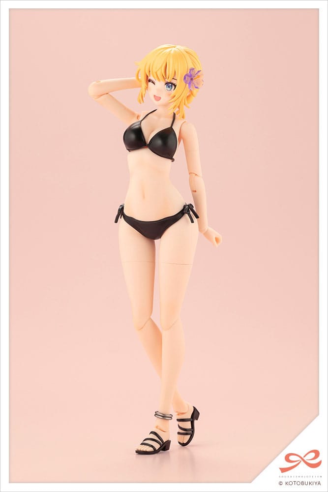 Sousai Shojo Teien Plastic Model Kit 1/10 Ritsuka Saeki (Swim Style) Hair Arrange Ver. 16 cm Image 6