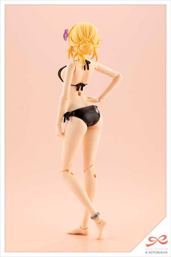 Sousai Shojo Teien Plastic Model Kit 1/10 Ritsuka Saeki (Swim Style) Hair Arrange Ver. 16 cm Image 9