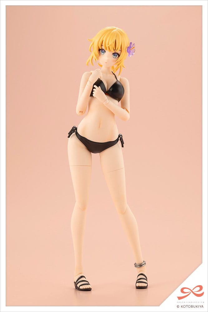 Sousai Shojo Teien Plastic Model Kit 1/10 Ritsuka Saeki (Swim Style) Hair Arrange Ver. 16 cm Image 11