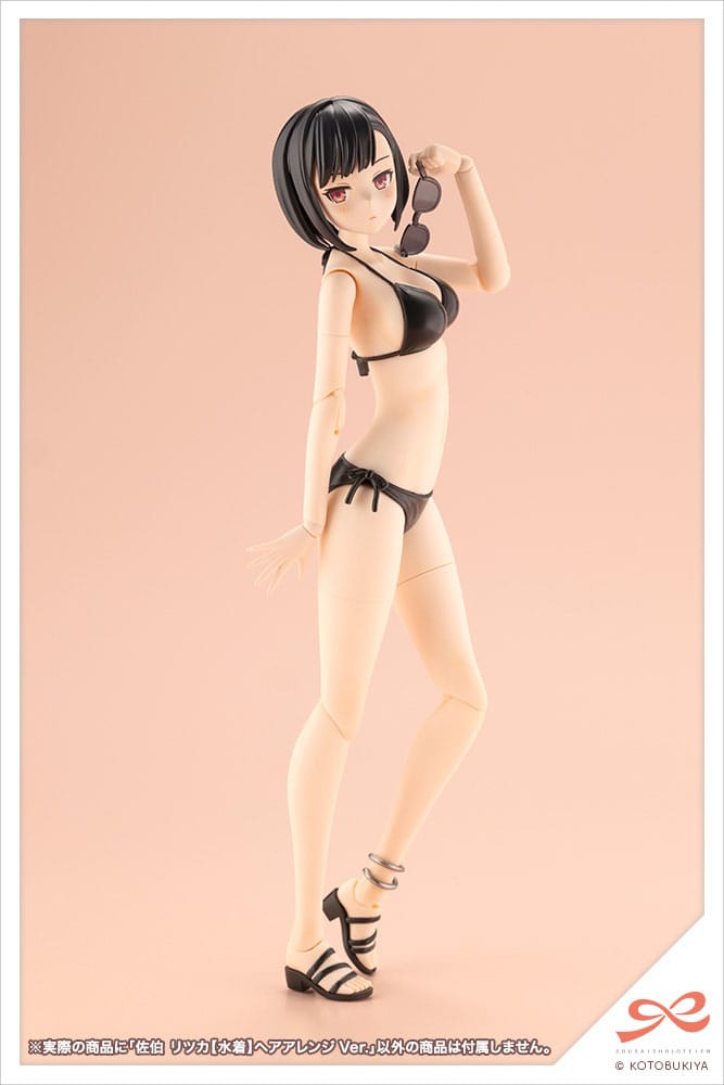 Sousai Shojo Teien Plastic Model Kit 1/10 Ritsuka Saeki (Swim Style) Hair Arrange Ver. 16 cm Image 16