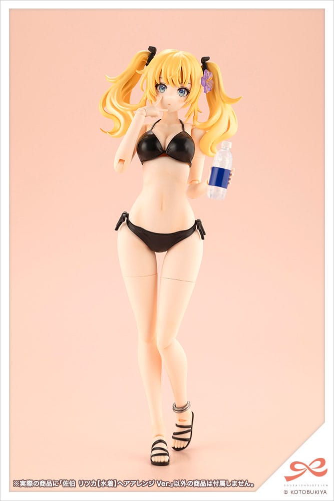 Sousai Shojo Teien Plastic Model Kit 1/10 Ritsuka Saeki (Swim Style) Hair Arrange Ver. 16 cm Image 19