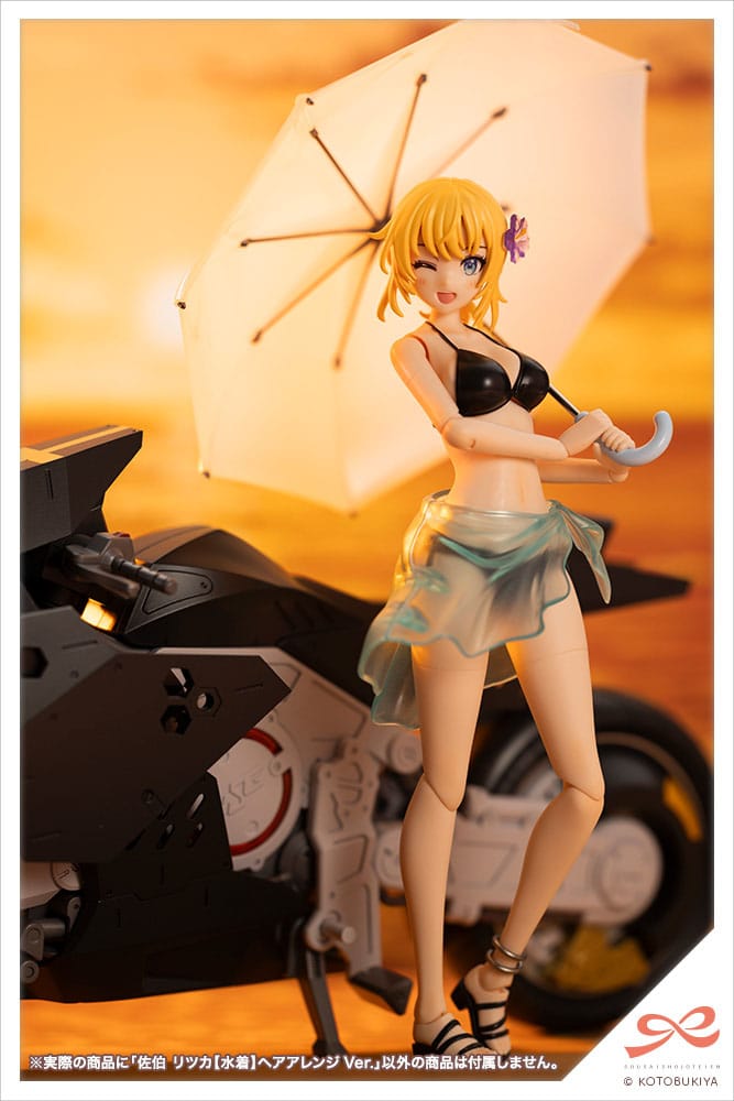 Sousai Shojo Teien Plastic Model Kit 1/10 Ritsuka Saeki (Swim Style) Hair Arrange Ver. 16 cm Image 20