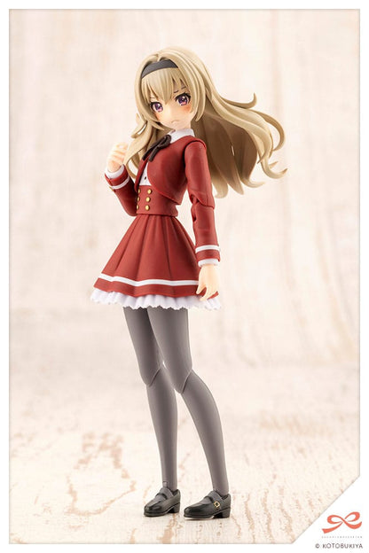 Sousai Shojo Teien Plastic Model Kit 1/10 Emma Koishikawa (St. Iris Gakuen Girl´s High School Winter Clothes) Dreaming Style Imperial Rose 14 cm Image 6