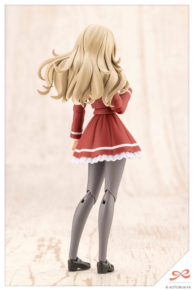 Sousai Shojo Teien Plastic Model Kit 1/10 Emma Koishikawa (St. Iris Gakuen Girl´s High School Winter Clothes) Dreaming Style Imperial Rose 14 cm Image 7